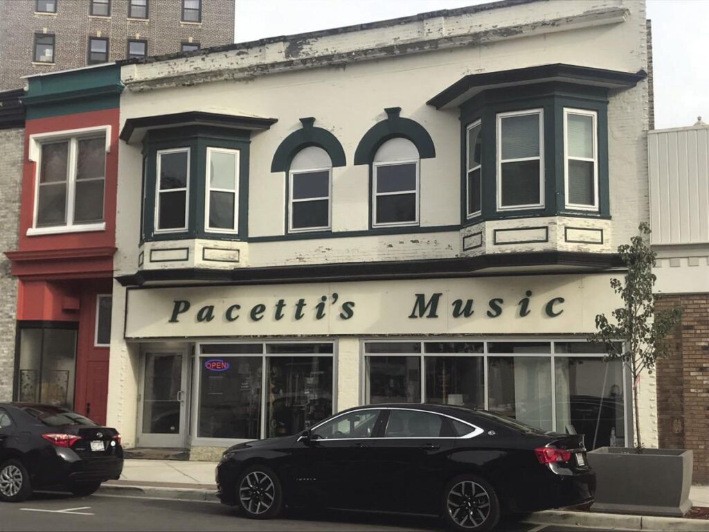 Pacetti's Music Brick and Mortar Building